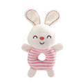 New Baby Rattle Toys Cartoon Animals Plush Infant Hand Ring Bed Toys for Newborn 0-24 Months