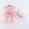 (Girls 0-3 Years Old) Summer New Girls Dress Floral Print Little Fresh Everyday
